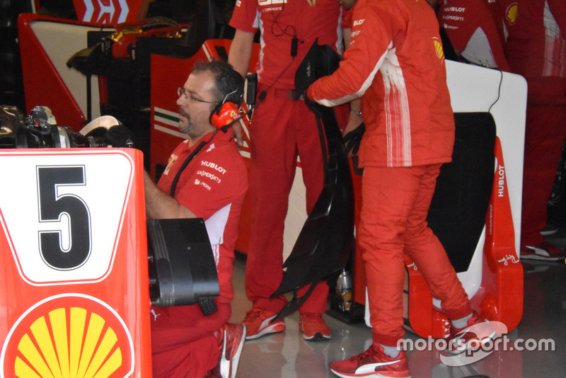 Ferrari SF71H, dettaglio