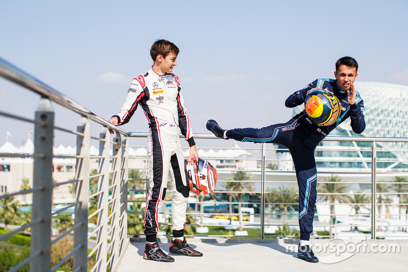 George Russell, ART Grand Prix, Alexander Albon, DAMS