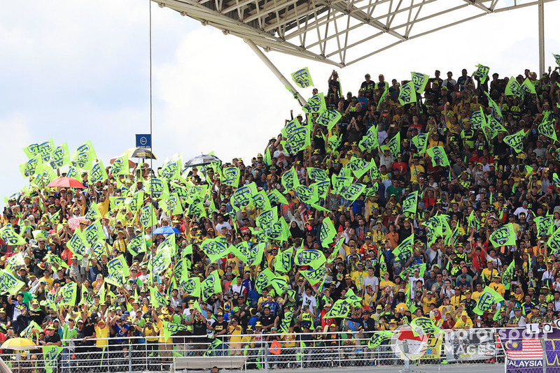 Fans of Valentino Rossi, Yamaha Factory Racing