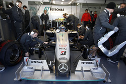 Nico Rosberg, 1. Test für Mercedes AMG F1 - Valencia 2010