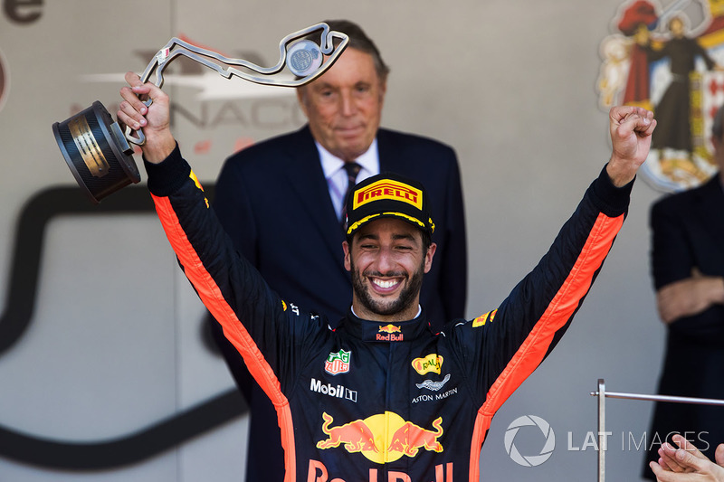 Third place Daniel Ricciardo, Red Bull Racing