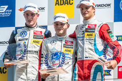 Rookie, podium, Joel Eriksson, Motopark Dallara F312 - Volkswagen, David Beckmann, kfzteile24 Mücke