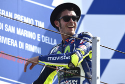 Tweede plaats Valentino Rossi, Yamaha Factory Racing