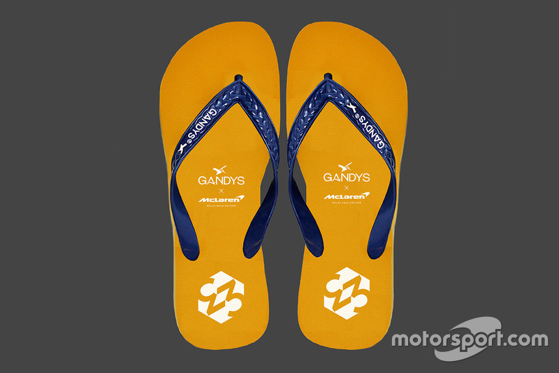 Las chanclas McLaren Gandys