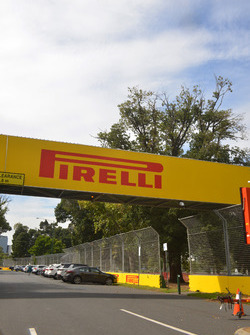 Pirelli signage