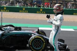 Lewis Hamilton, Mercedes AMG F1 in parc ferme