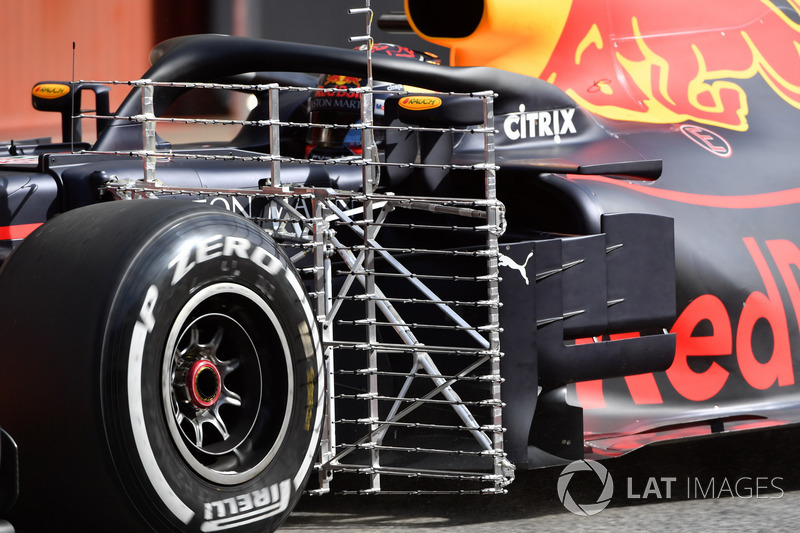 Max Verstappen, Red Bull Racing RB14 aero sensörü