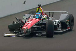 Crash de Robert Wickens, Schmidt Peterson Motorsports Honda