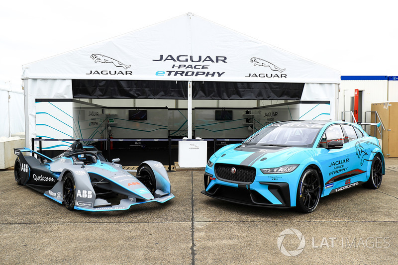 Formula E Gen2 car, Jaguar iPace eTrophy car