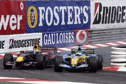 Fernando Alonso,Renault, David Coulthard, Red Bull Racing