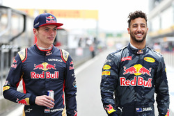 Даниэль Риккардо, Red Bull Racing и Макс Ферстаппен, Scuderia Toro Rosso