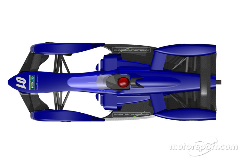 TEOS Formula E chasis propuesto