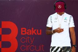 Lewis Hamilton, Mercedes AMG F1 on the drivers parade