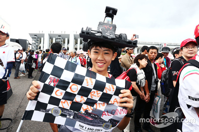 Un fan de Fernando Alonso, McLaren