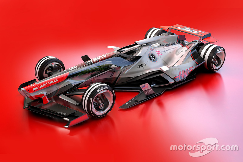 Haas F1 Team 2030 fantasy design