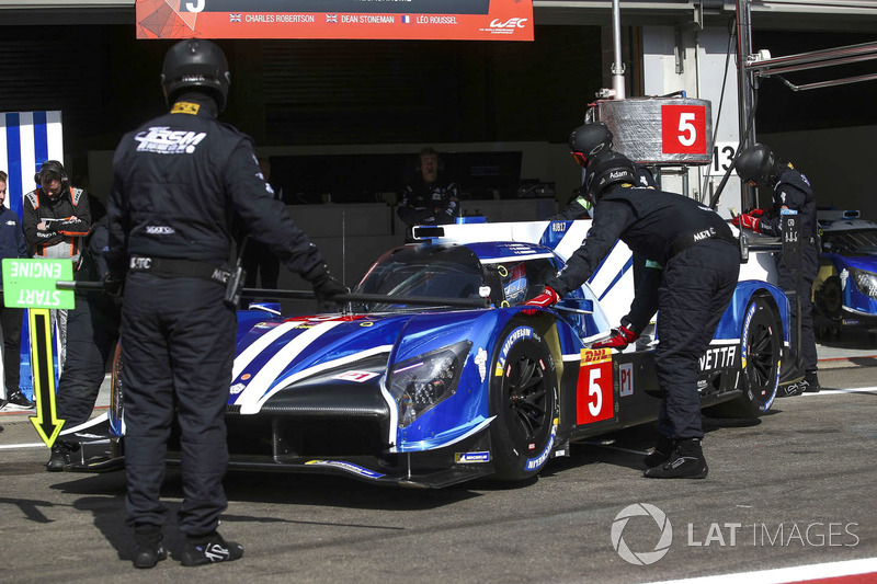 #5 CEFC TRSM RACING Ginetta G60-LT-P1: Charles Robertson, Dean Stoneman, Leo Roussel