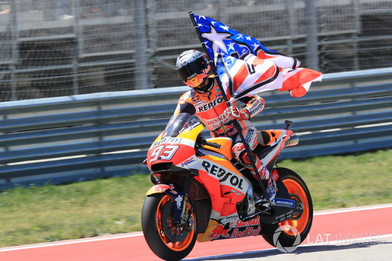 MotoGP Amerika: Menang