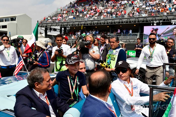 Alejandro Soberon, President and CEO for CIE Group and President of Formula 1 Gran Premio de Mexico and Chase Carey, Chief Executive Officer and Executive Chairman of the Formula One Group