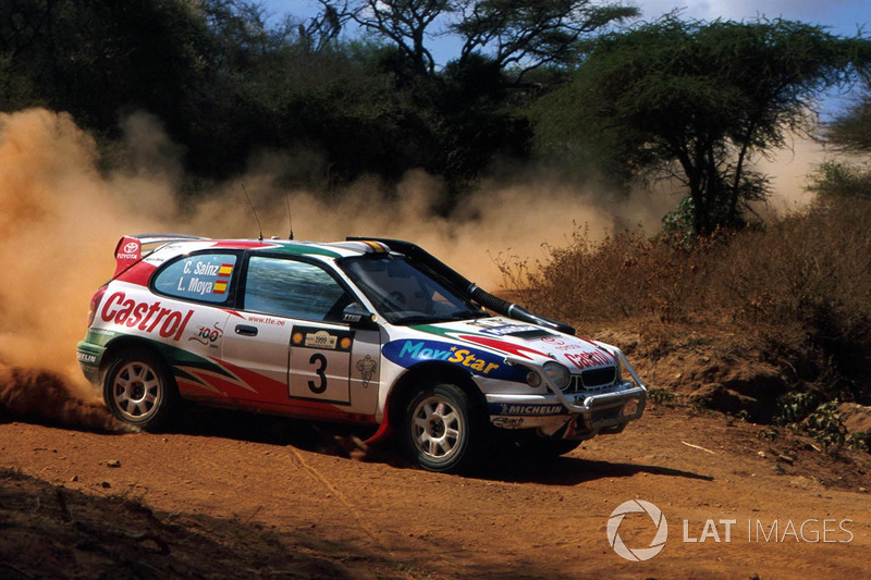 Carlos Sainz, Luis Moya, Toyota Corolla WRC