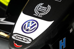 Detail van de auto van Lando Norris, Carlin, Dallara Volkswagen
