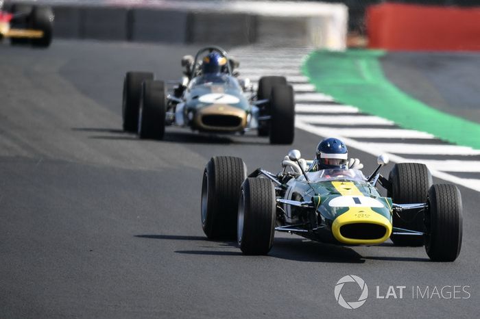Lotus 43 en el desfile del 70º aniversario de Silverstone
