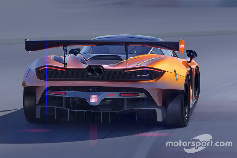 Рендеринг McLaren 720S GT3