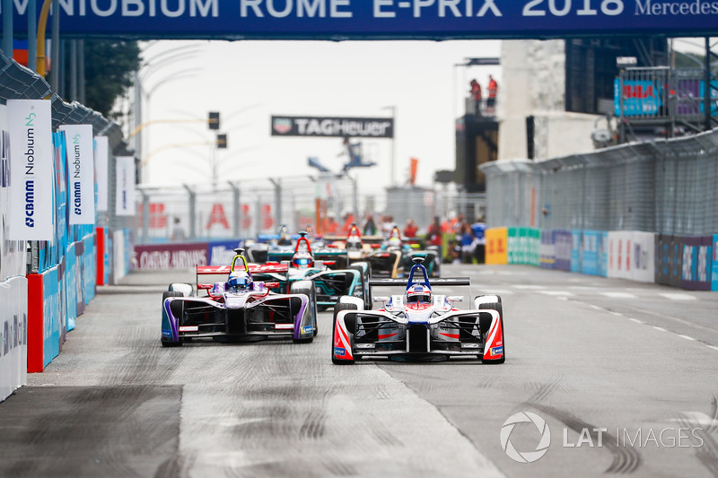 Felix Rosenqvist, Mahindra Racing, Sam Bird, DS Virgin Racing, Mitch Evans, Jaguar Racing