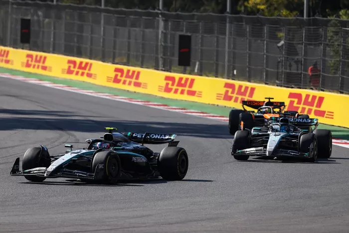 Oscar Piastri, McLaren, George Russell, Mercedes, Andrea Kimi Antonelli, Mercedes