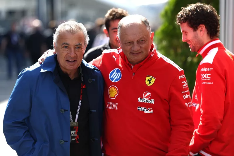 Frédéric Vasseur, Ferrari, Jean Alesi