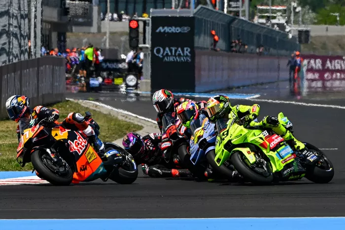 Jorge Martín, Aprilia Racing Team, Raúl Fernández, Trackhouse Racing, Fermín Aldeguer, Gresini Racing, Marco Bezzecchi, Aprilia Racing