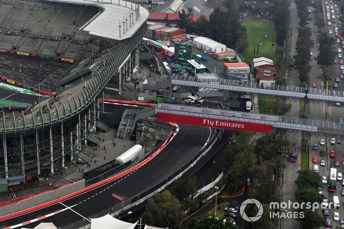Vista aérea del circuito