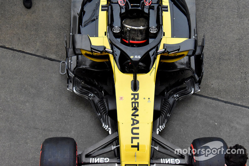 Renault Sport F1 Team R.S. 18, részlet