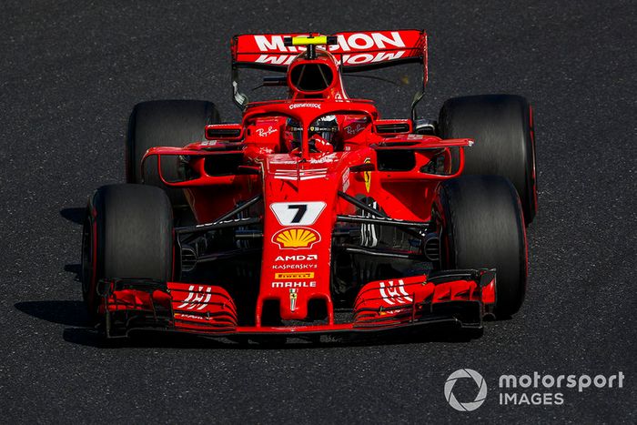 Kimi Raikkonen, Ferrari SF71H 