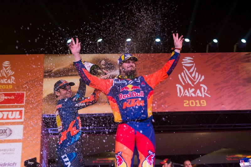 Подіум: #3 Red Bull KTM Factory Racing: Тобі Прайс