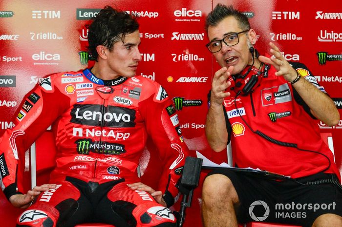 Marc Marquez, Equipa Ducati, Marco Rigamonti