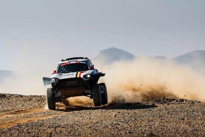 #222 X-Raid Mini JCW Team Mini : Guillaume De Mevius, Mathieu Baumel