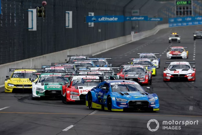 La partenza, Robin Frijns, Audi Sport Team Abt Sportsline, Audi RS5 DTM leads