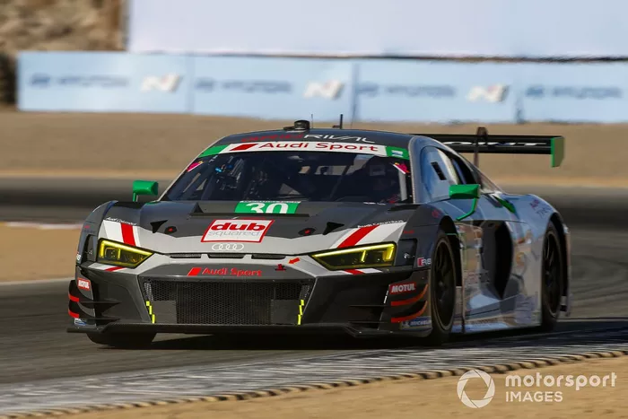 #30 Team Hardpoint Audi R8 LMS GT3, GTD: Rob Ferriol, Spencer Pumpelly