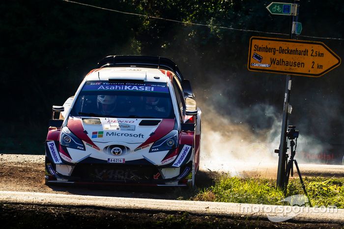 Ott Tanak, Martin Järveoja, Toyota Yaris WRC, Toyota Gazoo Racing