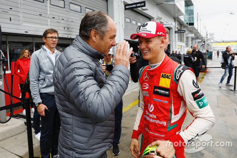 Mick Schumacher, Mercedes-AMG C63 DTM, Gerhard Berger, ITR Chairman
