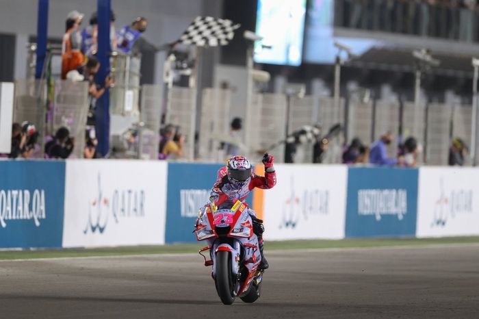 Ganador de la carrera Enea Bastianini, Gresini Racing MotoGP