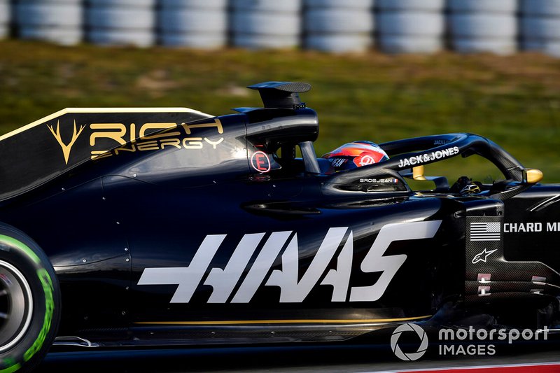 Ромен Грожан, Haas F1 Team VF-19 Ferrari.