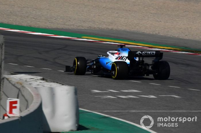 Trompo de Robert Kubica, Williams FW42
