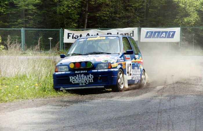 Mariusz Ficoń, Sławomir Mieszkowski, Fiat Cinquecento Sporting