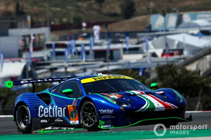 #47 Cetilar Racing Ferrari 488 GTE EVO: Roberto Lacorte, Giorgio Sernagiotto, Antonio Fuoco 