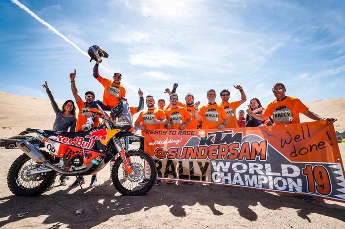 Sam Sunderland, KTM 450 Rally