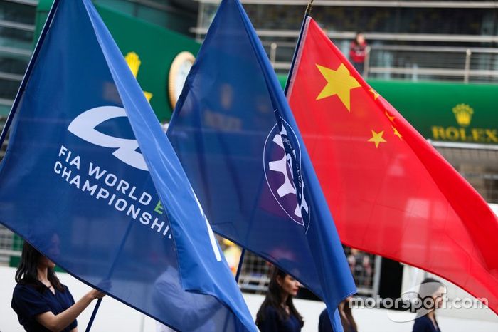 Banderas en Shanghai