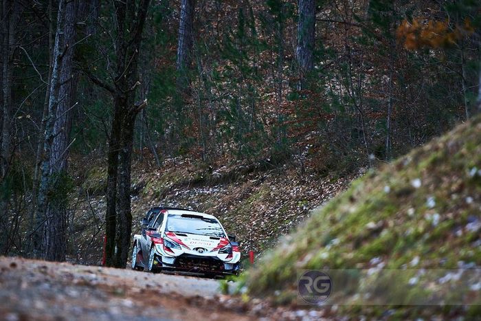Elfyn Evans, Scott Martin, Toyota Yaris WRC