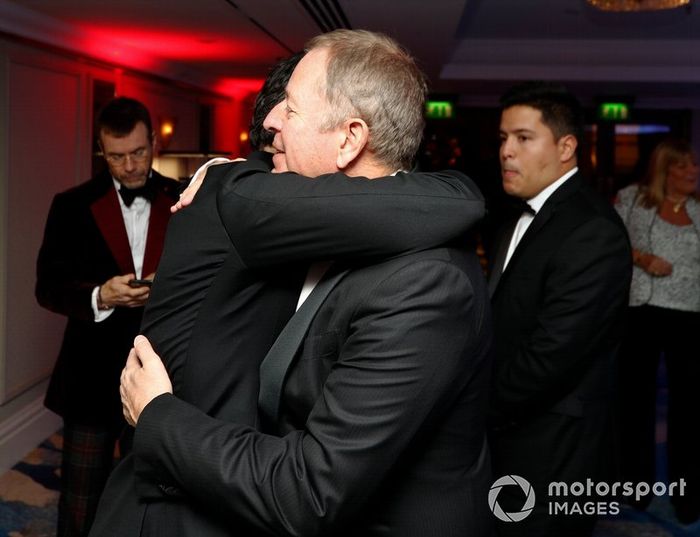 Dario Franchitti y Martin Brundle