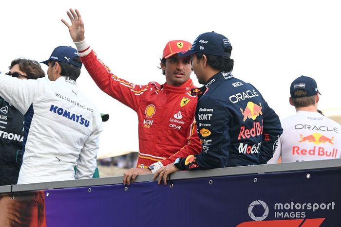 Carlos Sainz, Scuderia Ferrari, Sergio Pérez, Red Bull Racing 